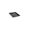 Plat Thin Rim mélamine noir GN 1/2 26,5 x 32,5 x 3 cm