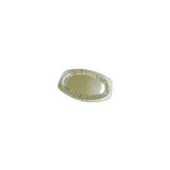 Plat traiteur ovale en aluminium 55 x 36 cm - par 10
