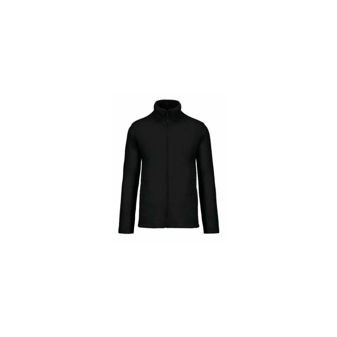 Polaire homme manches longues noire taille M