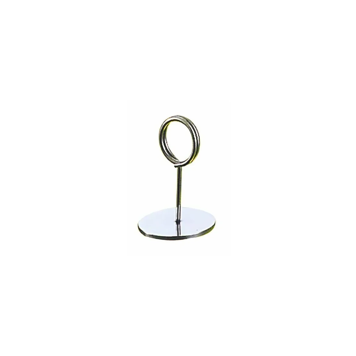 Porte étiquette inox à pied 5 cm - par 10