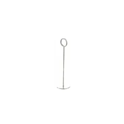 Porte étiquette inox à pied 12 cm - par 10