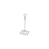 Porte étiquette à pied inox carré 15 cm - par 3