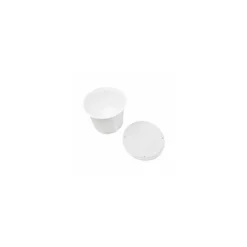 Pot plastique PP avec couvercle 250 ml - par 250
