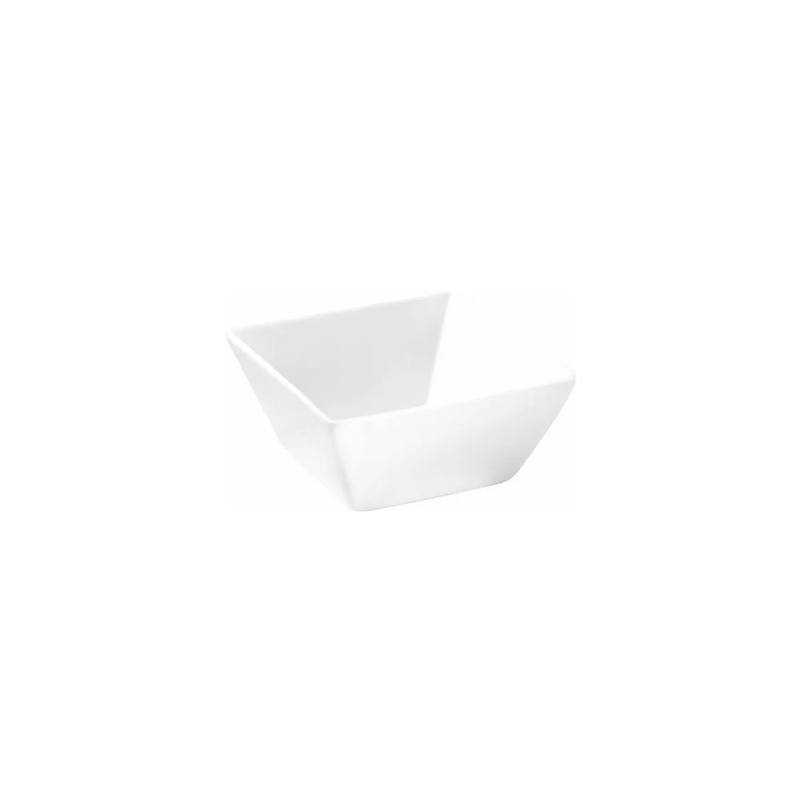 Ramequin carré carla porcelaine blanche 8 x 8 x 4 cm - par 6