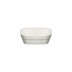 Ravier carré copolyester blanc 25 cl - par 6