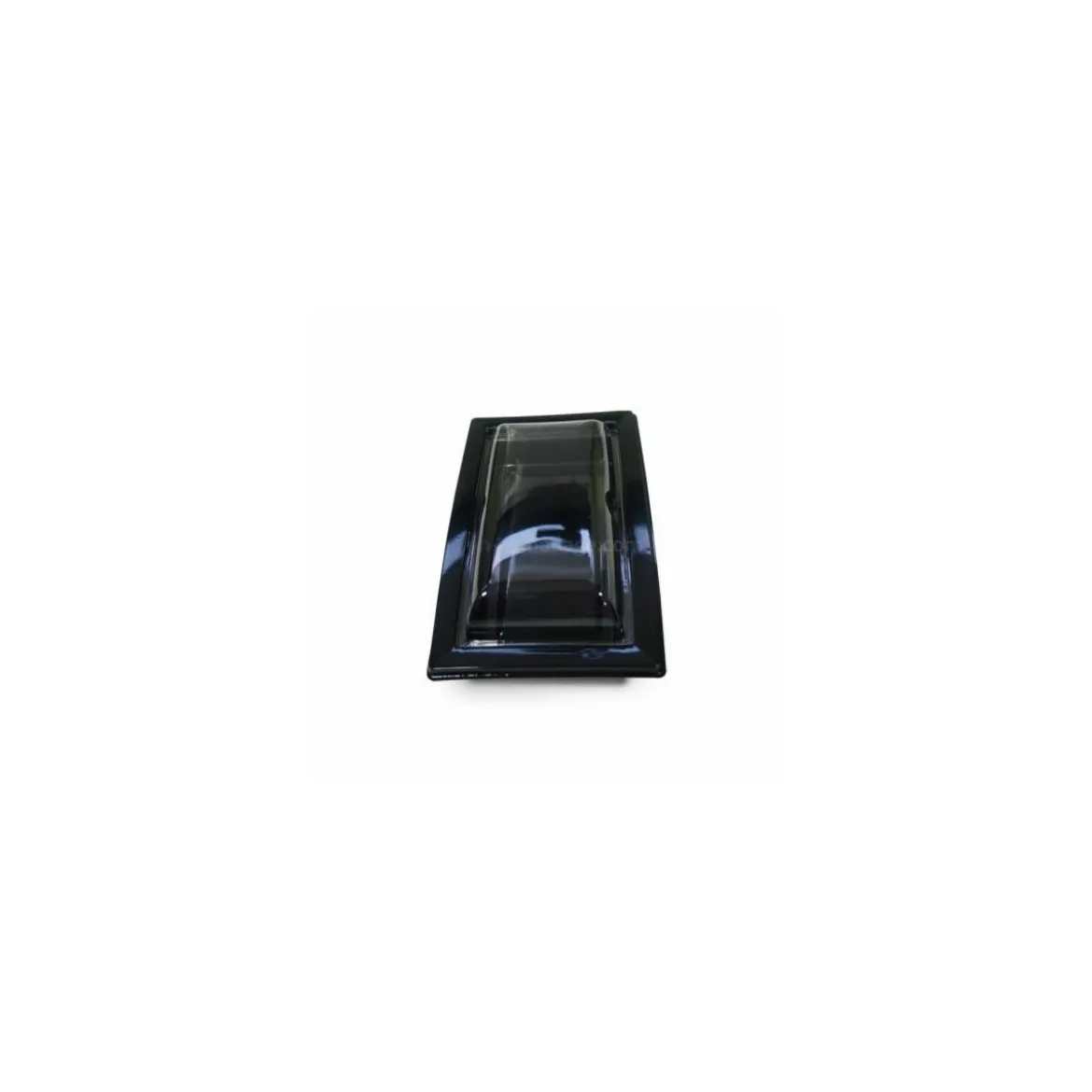 Ravier noir sushi et produits frais Quadripack + couvercle 17 x 10,5 cm - par 25