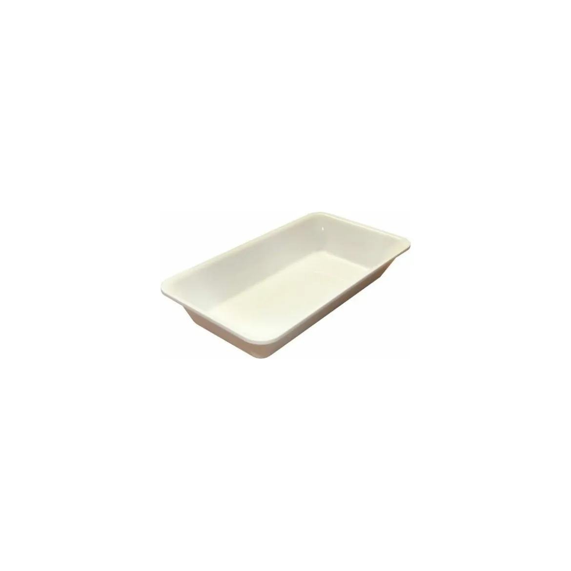 Ravier plexi GN 1/3 blanc H. 5 cm 32,5 x 17,6 cm