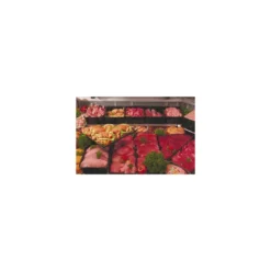 Ravier plexi GN 2/5 noir H. 4 cm 53 x 20 cm
