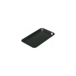 Ravier plexi GN 1/4 noir H. 5 cm 26,5 x 16,2 cm