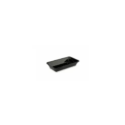 Ravier plexi GN 1/3 noir H. 5 cm 32,5 x 17,6 cm