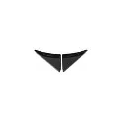 Ravier triangle arrondi ABS noir 80 x 56 x 4 cm - par 2