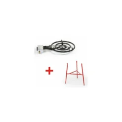 Réchaud à paella Pro ø 60 cm avec thermocouple et piètement Garcima