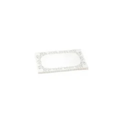 Rectangle dentelles papier blanc 37 x 26 cm - par 250