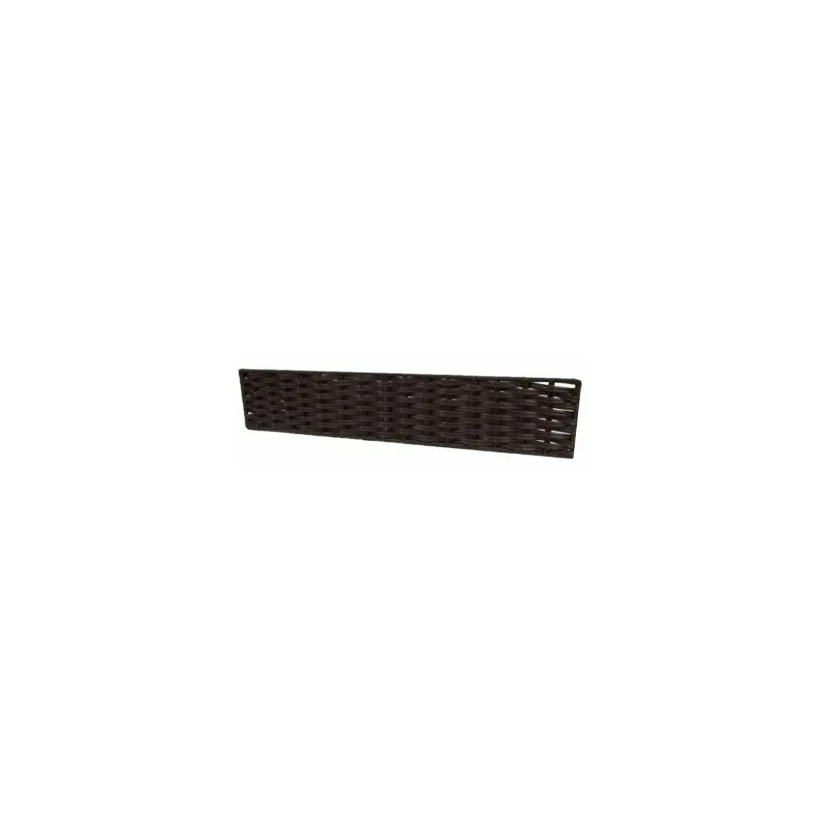 Réglette de séparation noire 50 x 10 x 1 cm