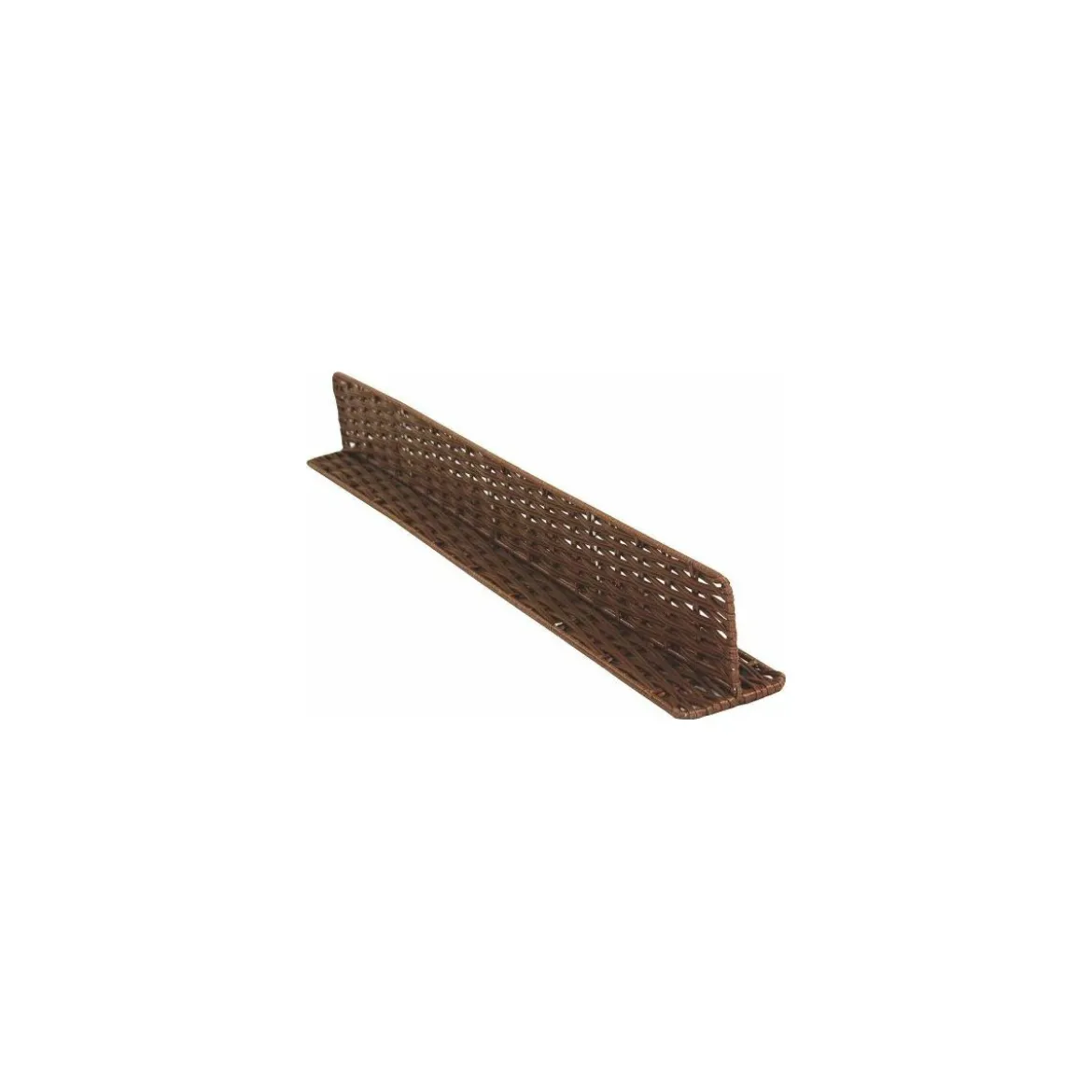 Réglette support couleur chocolat 75 x 10 x 10 cm