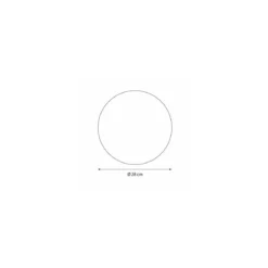 Rond pâtissier carton or extra-fort ø 28 cm - par 100