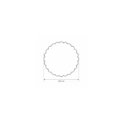 Rond pâtissier festonné ø 210 mm - par 250