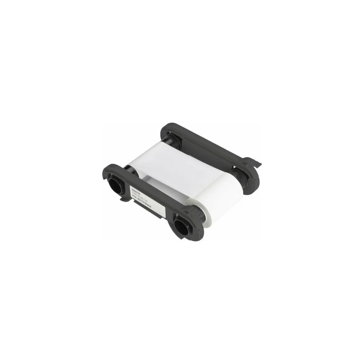Ruban d'impression blanc imprimante Edikio Flex et Duplex carte PVC