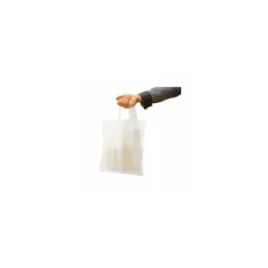 Sac cabas traiteur plastique avec renfort de fond 32 x 22 x 30 cm - par 25
