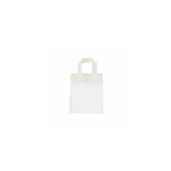 Sac cabas traiteur plastique avec renfort de fond 22 x 21 x 28 cm - par 25
