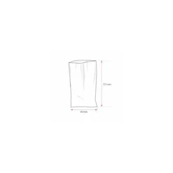 Sachet cellophane plat 6 x 11,5 cm - par 100