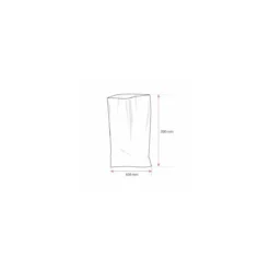 Sachet cellophane plat 10 x 20 cm - par 100