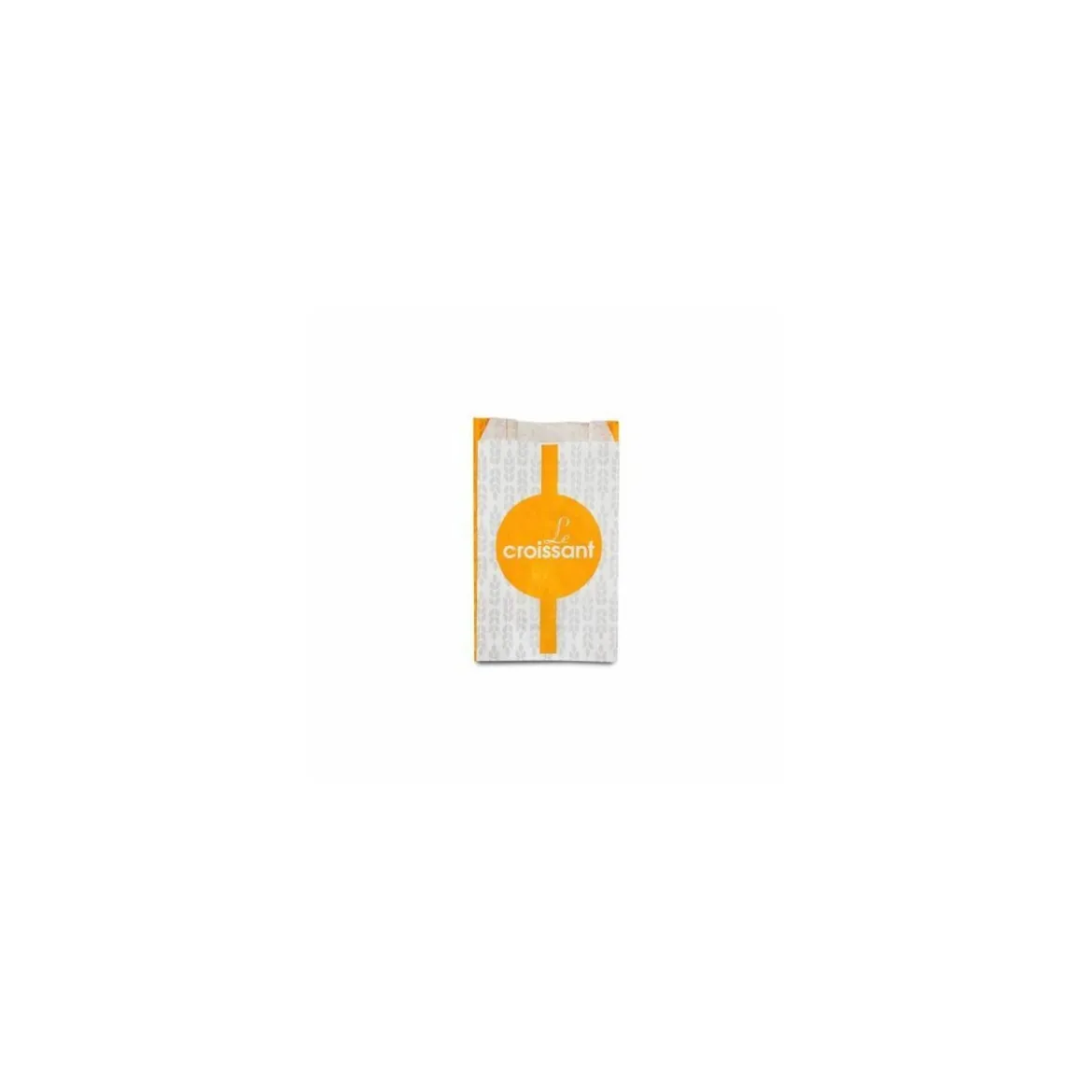 Sachet croissants kraft jaune série AURIOS 12 x 5 x 20 cm (n°102) - par 1000