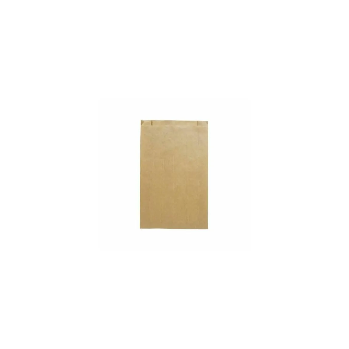 Sachet croissants papier kraft brun 17 + 7 x 36 cm (n°106) - par 1000