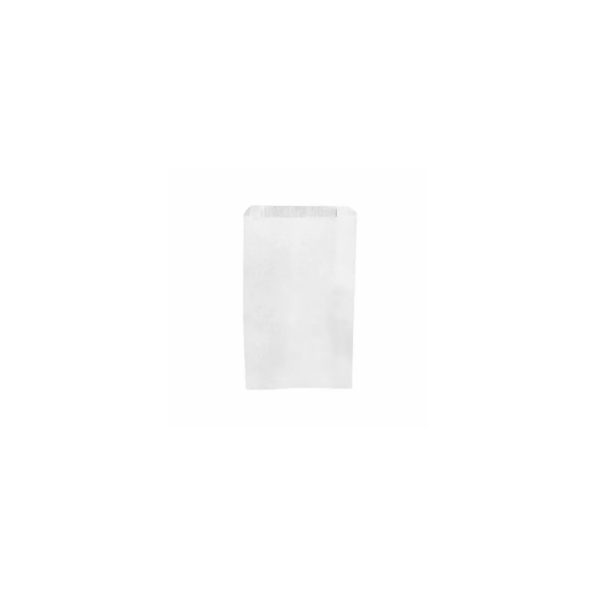 Sachet croissants papier kraft blanc 18 + 8 x 29 cm (n°105) - par 1000
