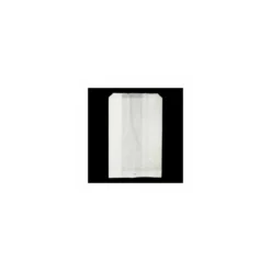 Sachet croissants papier kraft blanc 14 + 7 x 22 cm (n°103) - par 1000
