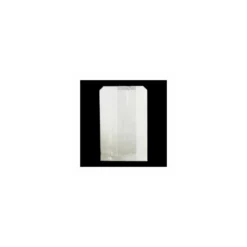 Sachet croissants papier kraft blanc 14 + 7 x 22 cm (n°103) - par 1000