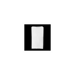 Sachet croissants papier kraft blanc 14 + 7 x 27 cm (n°104) - par 1000