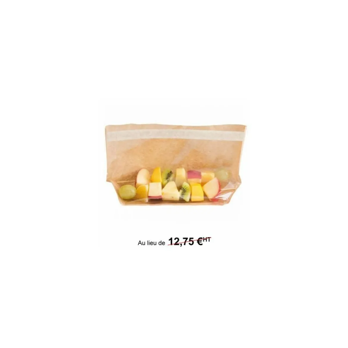 Sachet kraft fermeture auto-adhésive TURTLE PACK 27 x 15 x 4 cm - par 100