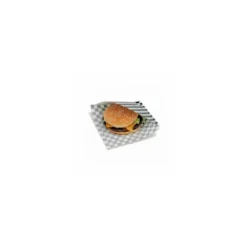Sachet kraft ouvert 2 côtés damier noir 17 x 18 cm - par 500