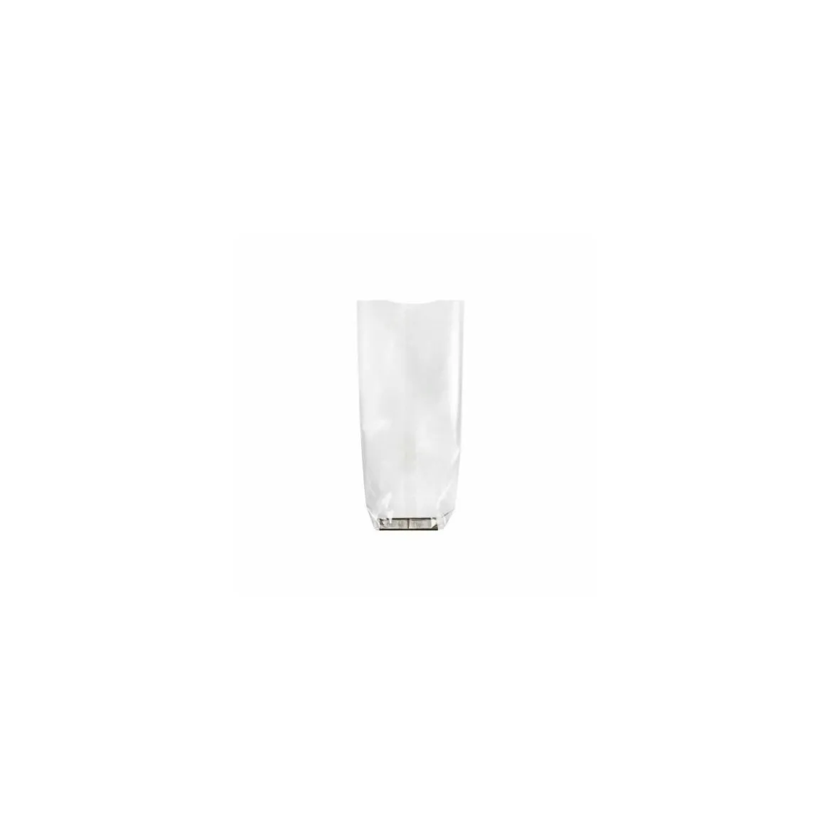 Sachet Natureflex écorné fond carton biodégradable 12 x 26 cm - par 100