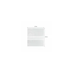 Sachet plastique à fermeture adhésive 27 x 27 cm - par 500