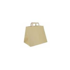 Sac kraft brun 32 x 26 + 21 cm - par 250
