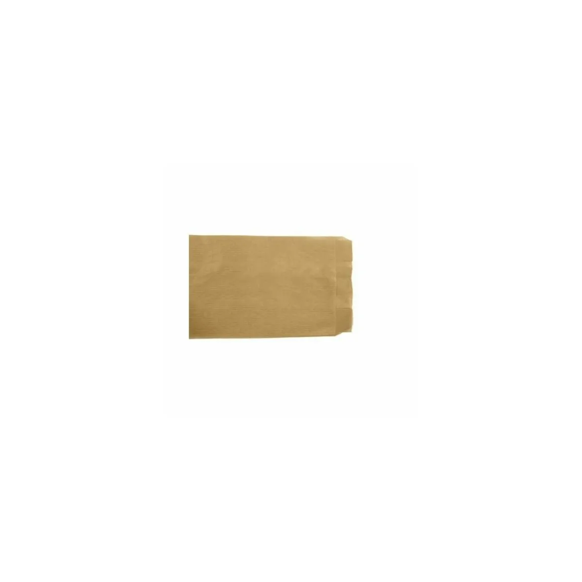 Sac à pain kraft brun 10 + 4 x 50 cm (spécial baguette) - par 1000