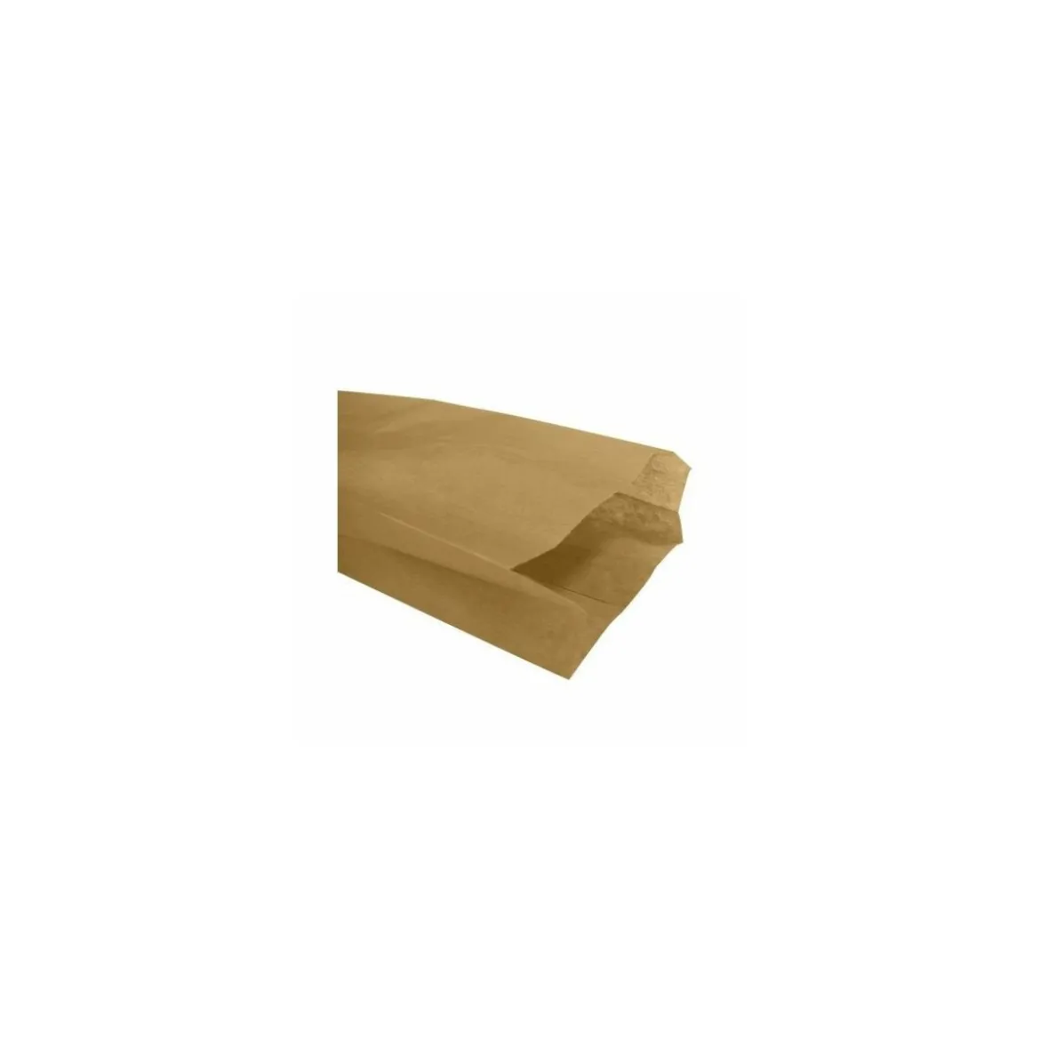Sac à pain kraft brun 10 + 4 x 50 cm (spécial baguette) - par 1000