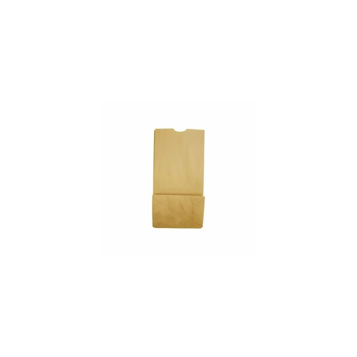 Sac papier kraft brun fond SOS 12 + 8 x 24 cm - par 1000