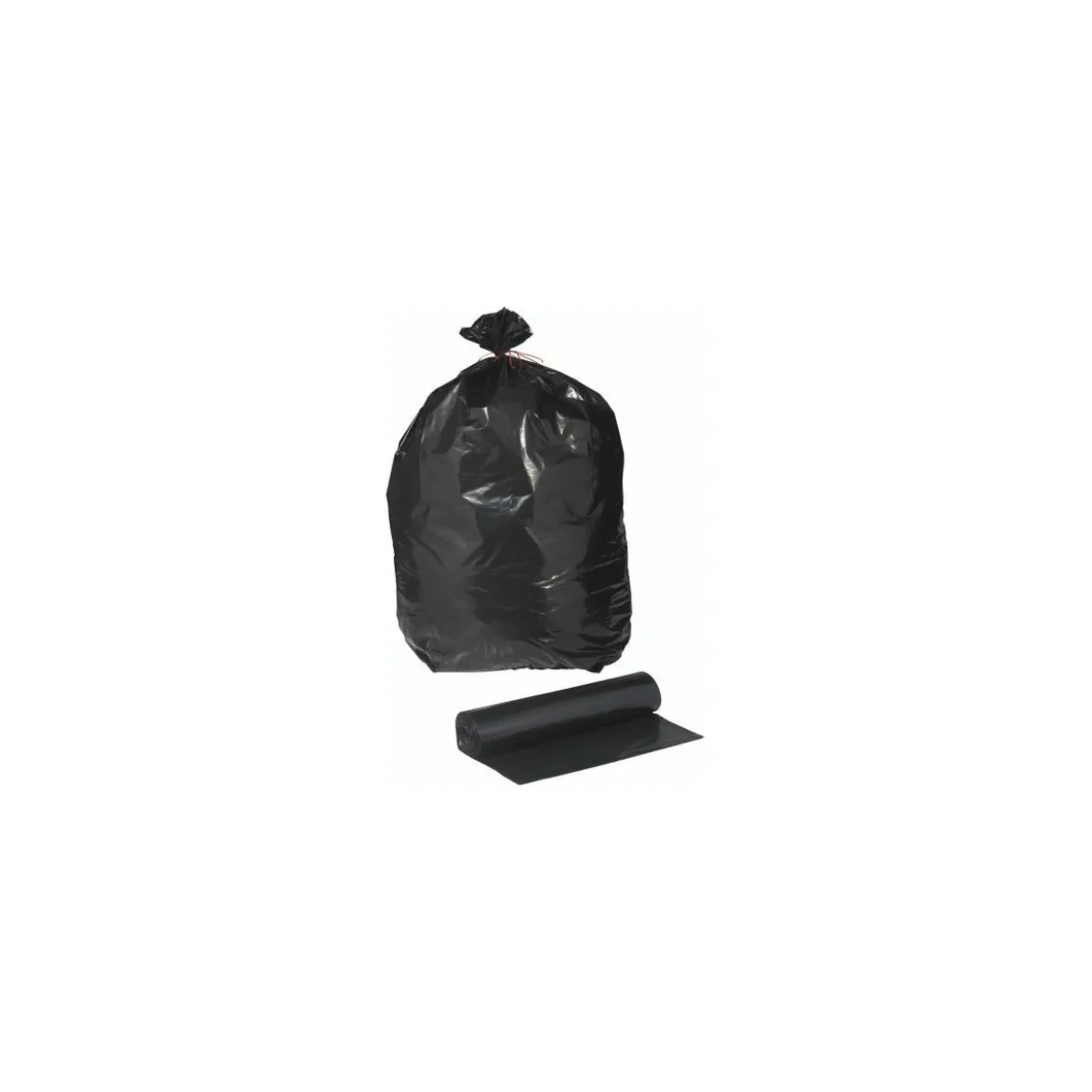 Sac poubelle éco noir 160 L 45 µ - par 100