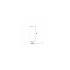 Sac sandwich kraft blanc 10 + 4 x 35 cm - par 1000