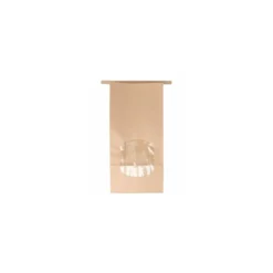 Sac SOS fermeture avec fenêtre 246 x 120 + 65 mm - par 50