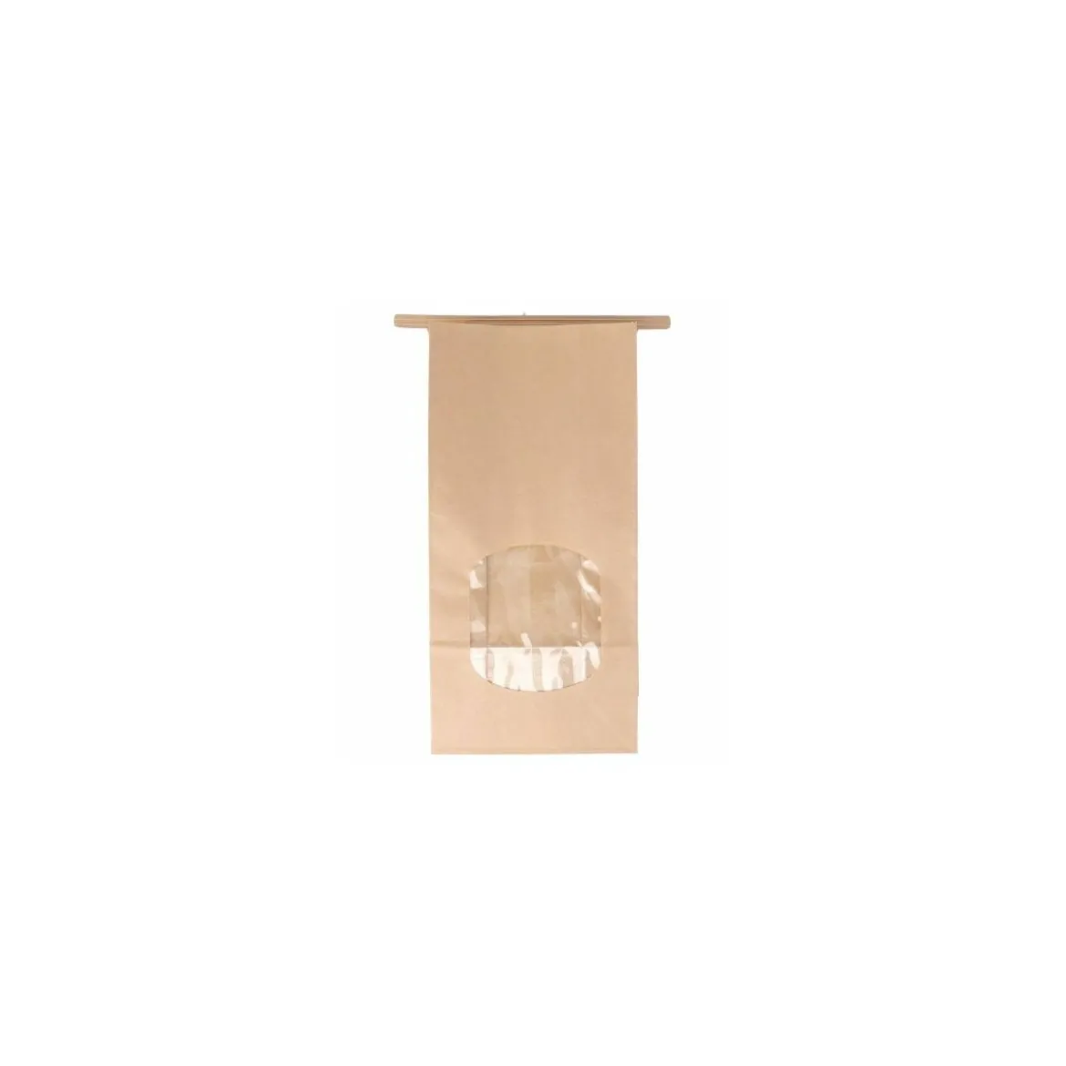 Sac SOS fermeture avec fenêtre 246 x 120 + 65 mm - par 50