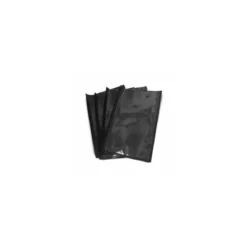 Sac sous vide lisse fond noir 90 microns 30 x 40 cm - par 100