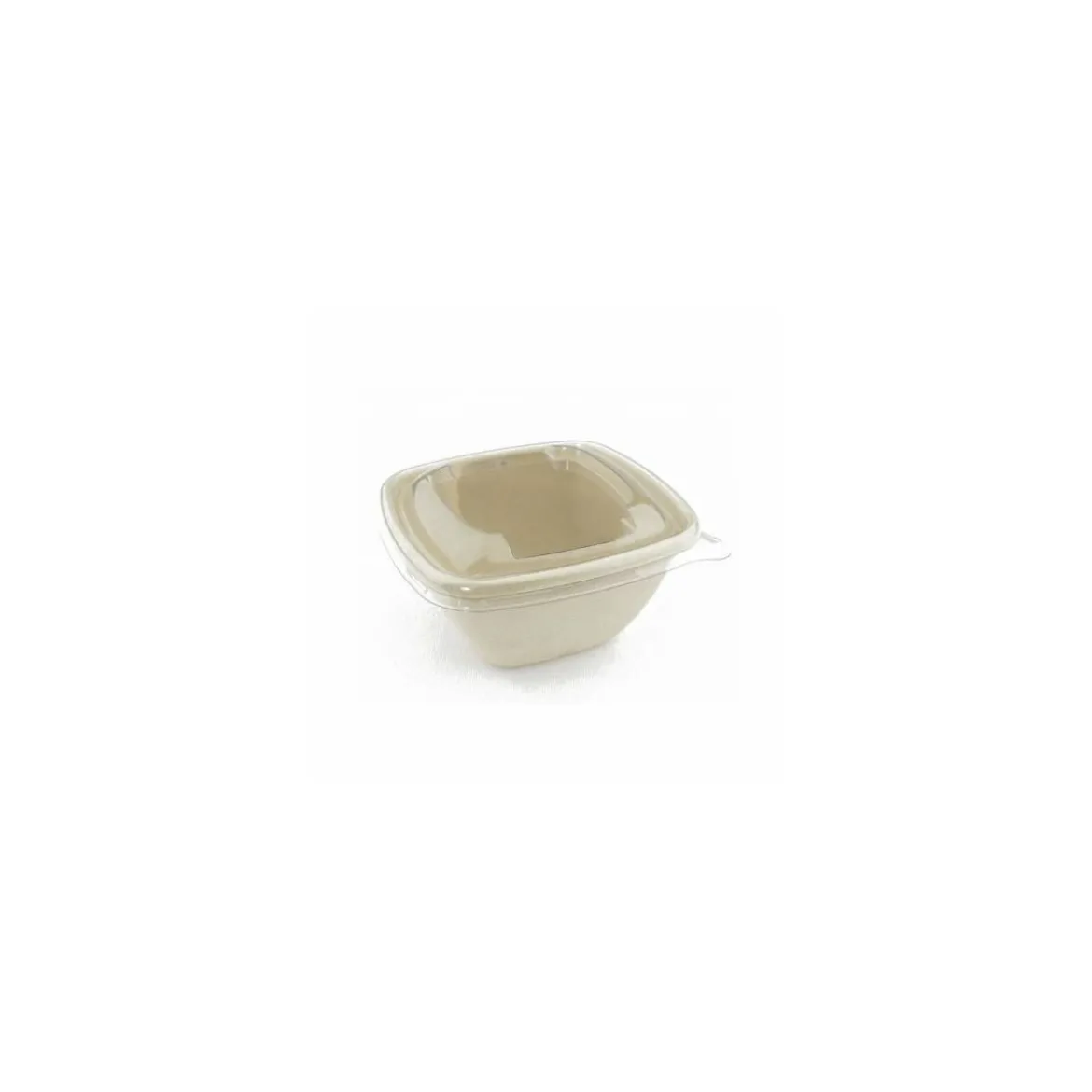 Saladier carré pulpe de canne 500 ml - par 50