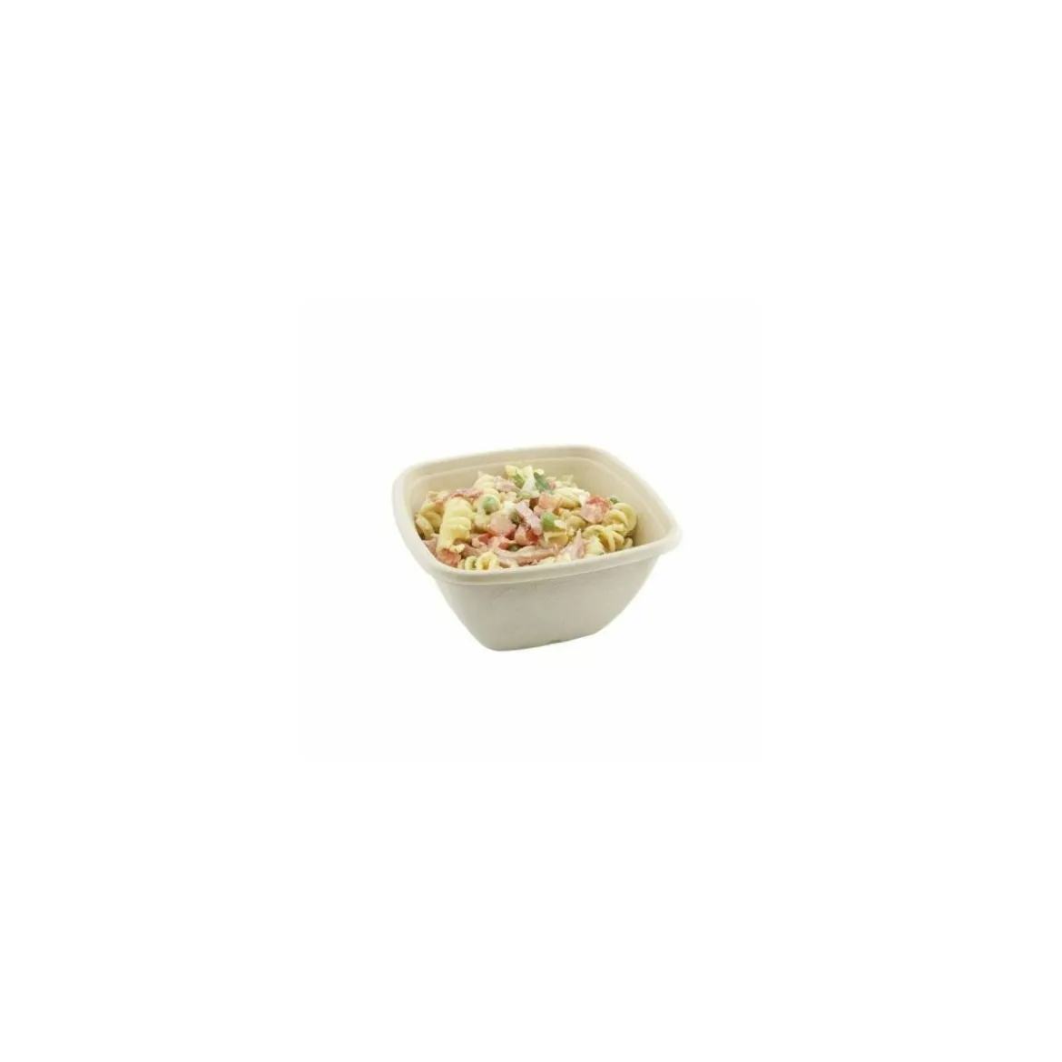 Saladier carré pulpe de canne 500 ml - par 50