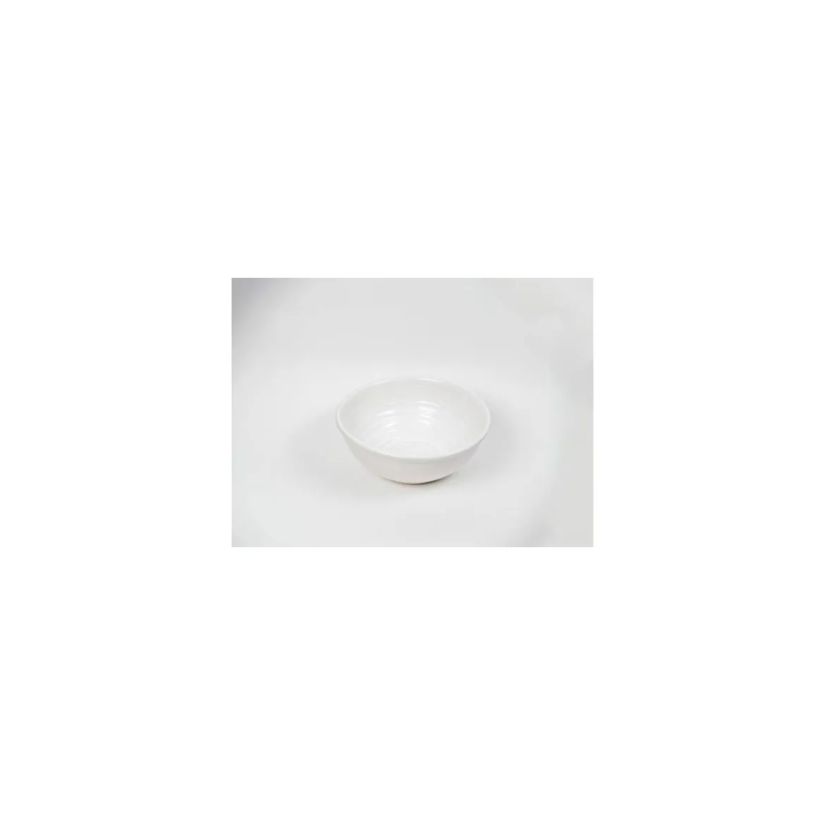 Saladier grès blanc 3,5L - ø 28 cm