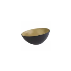 Saladier penché Frida mélamine bois/noir ø 28,5 cm 2,6 L