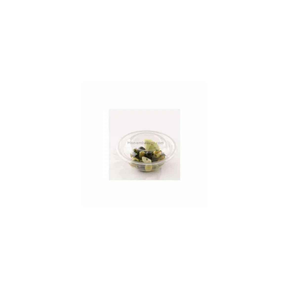 Saladier plastique transparent 14 cm - par 50